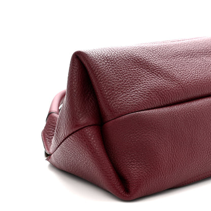 Gucci Grained Calfskin Softbit Medium Shoulder Bag Rosso Ancora 8 of 9