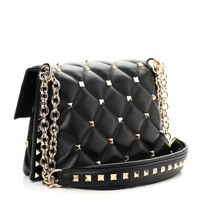 Valentino Garavani Nappa Small Candystud Crossbody Black 2 of 11