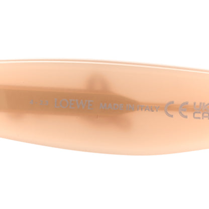 Loewe Acetate Round Sunglasses LW40089I Light Pink 5 of 6