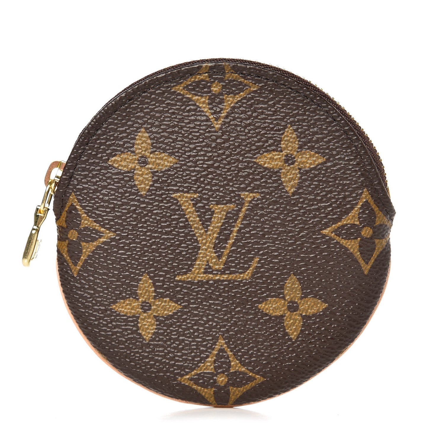 Monogram Round Coin Purse