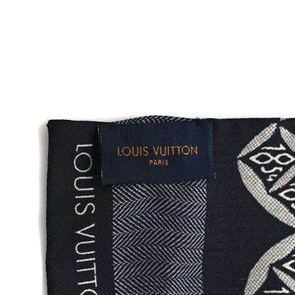 Louis Vuitton Silk Since 1854 Bandeau Gris 3 of 3