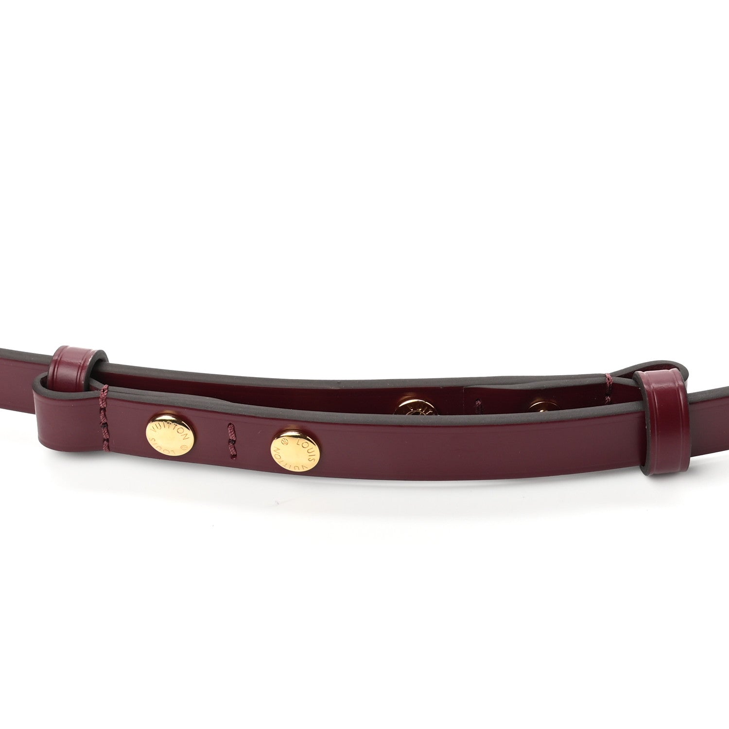 Louis Vuitton Calfskin Neonoe Strap Grenat 3 of 3