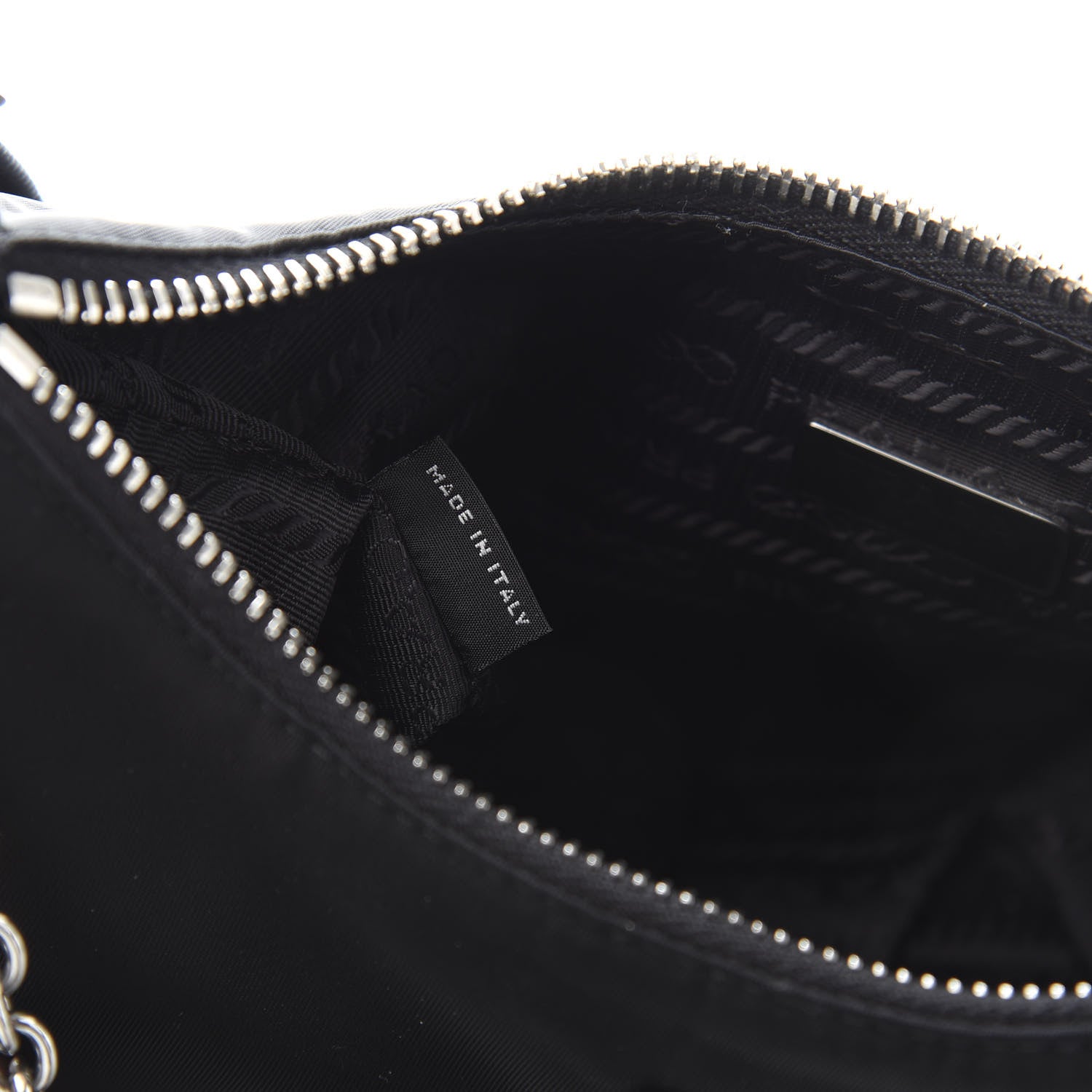 Prada Nylon Re-Edition 2005 Shoulder Bag Black 7 of 12