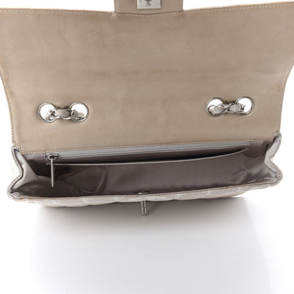 Chanel Nylon Medium Travel Flap Light Beige 5 of 17