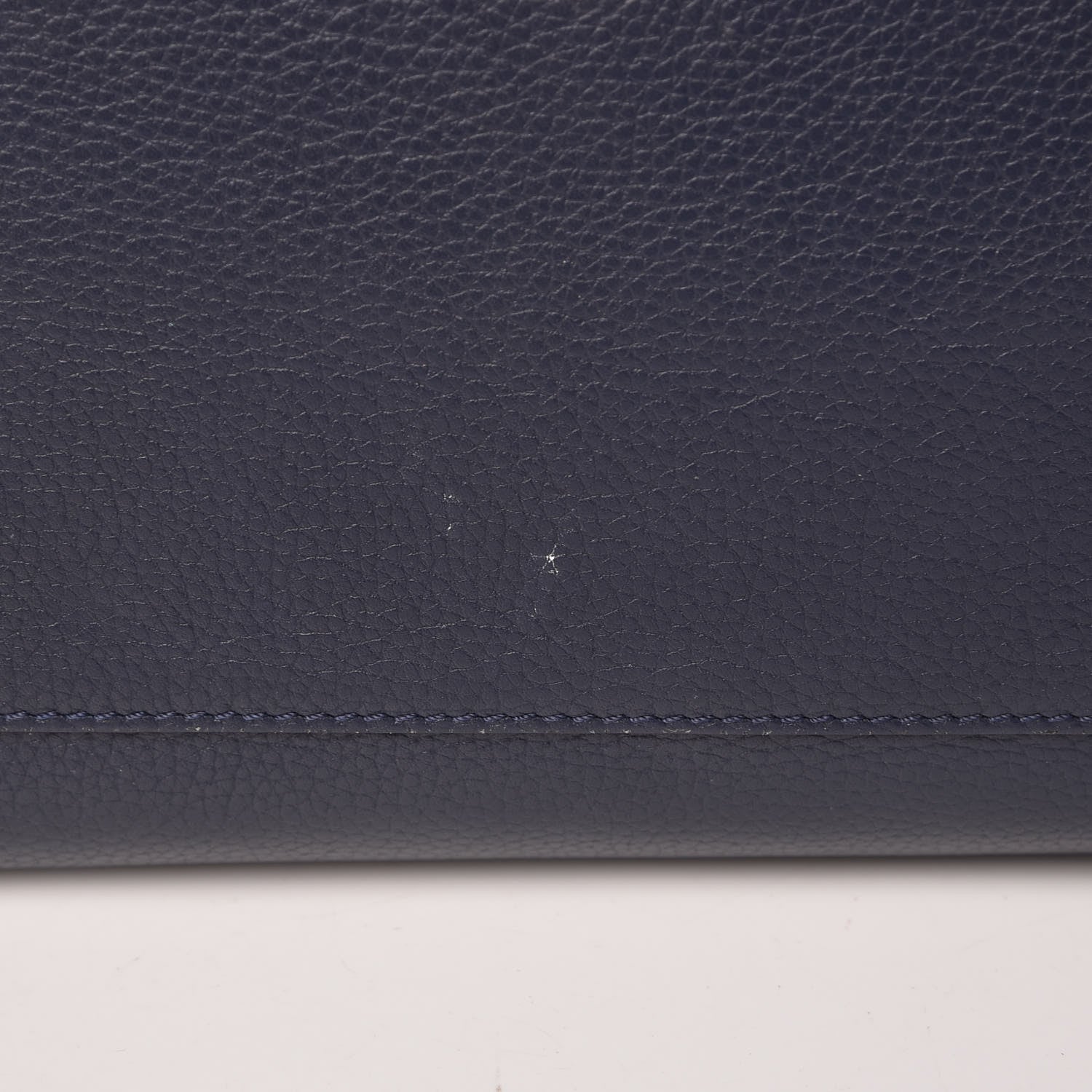 Chanel Grained Calfskin Medium Neo Executive Shopper Tote Dark Blue 10 of 14