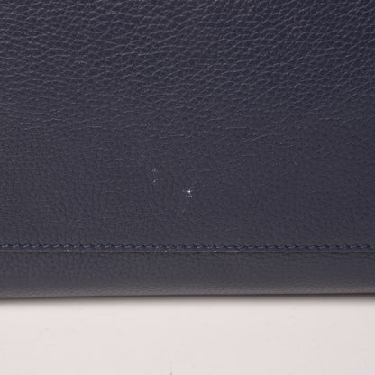 Chanel Grained Calfskin Medium Neo Executive Shopper Tote Dark Blue 10 of 14