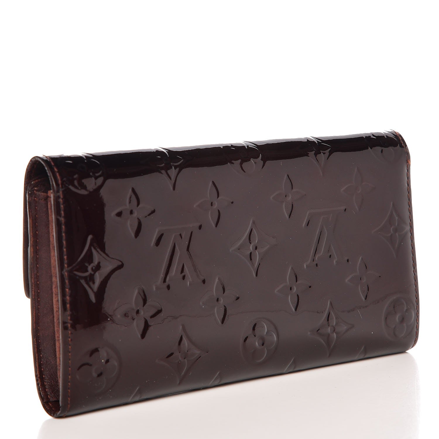 Louis Vuitton Vernis Sarah Wallet Amarante 3 of 14