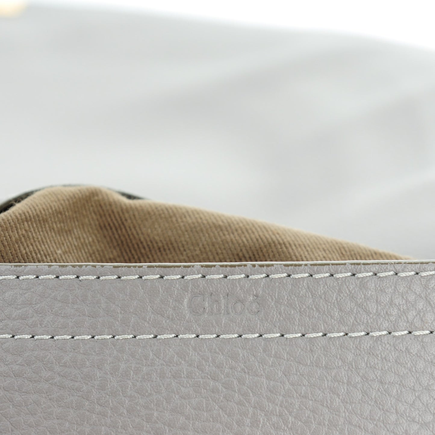 Calfskin Medium Marcie Round Crossbody Bag Cashmere Grey