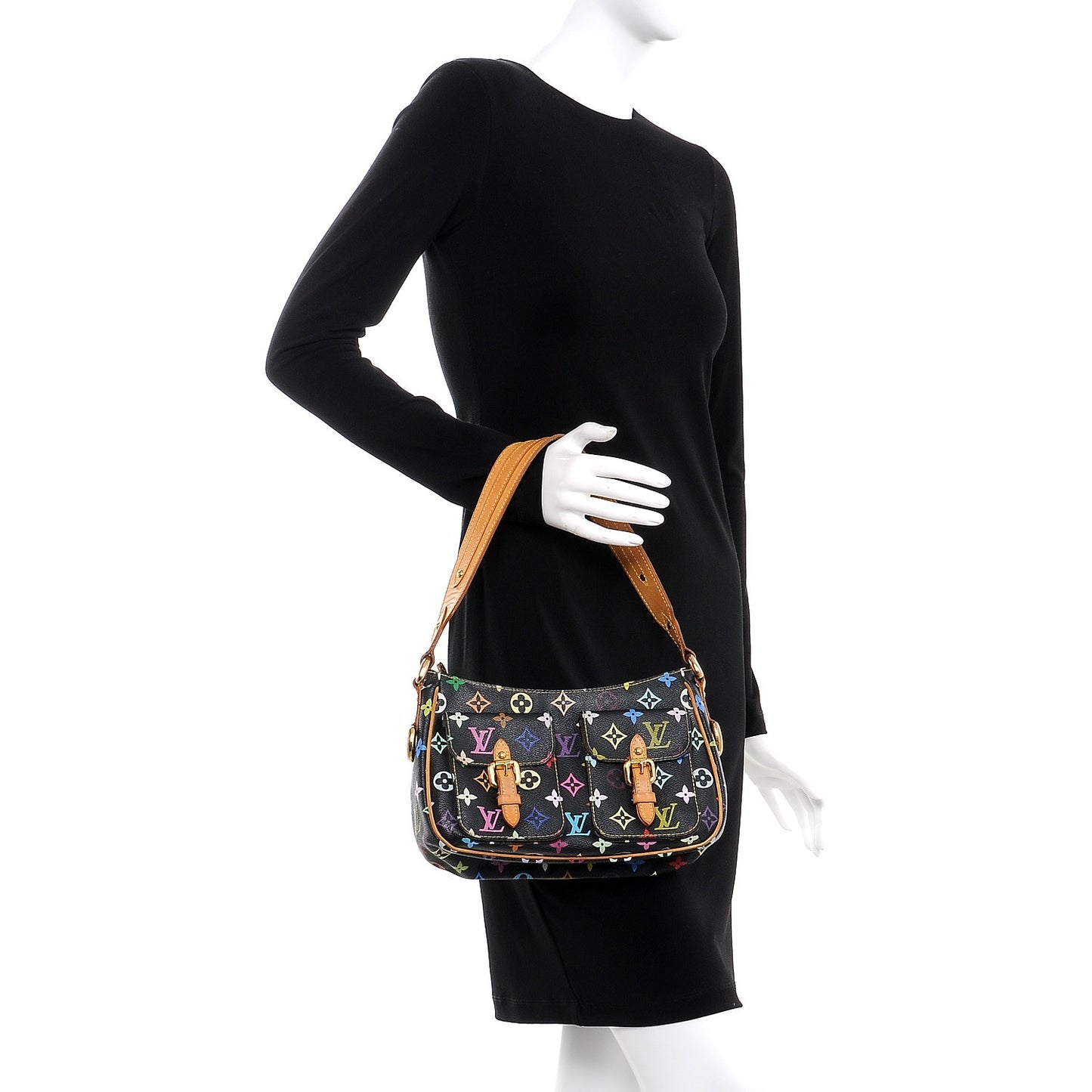 Monogram Multicolor Lodge PM Black