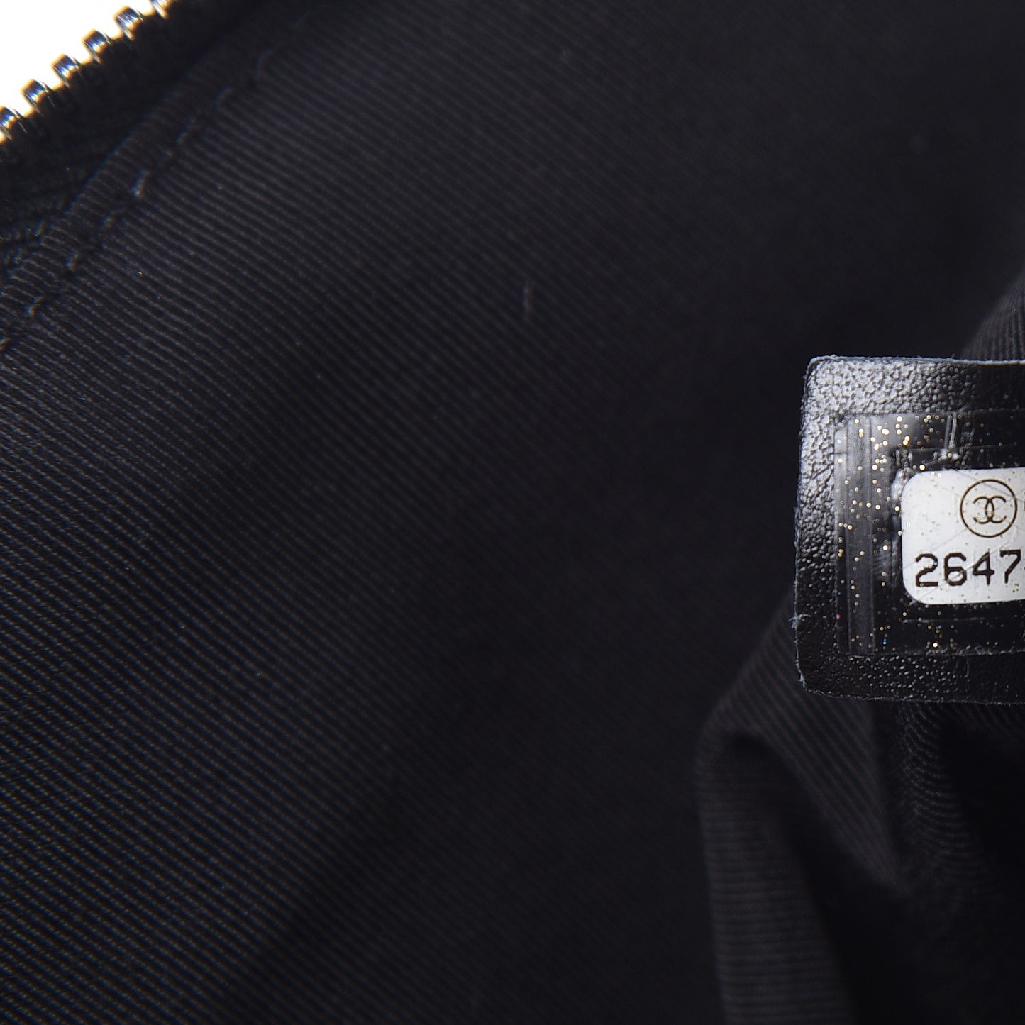 Calfskin Quilted Waist Bag Black