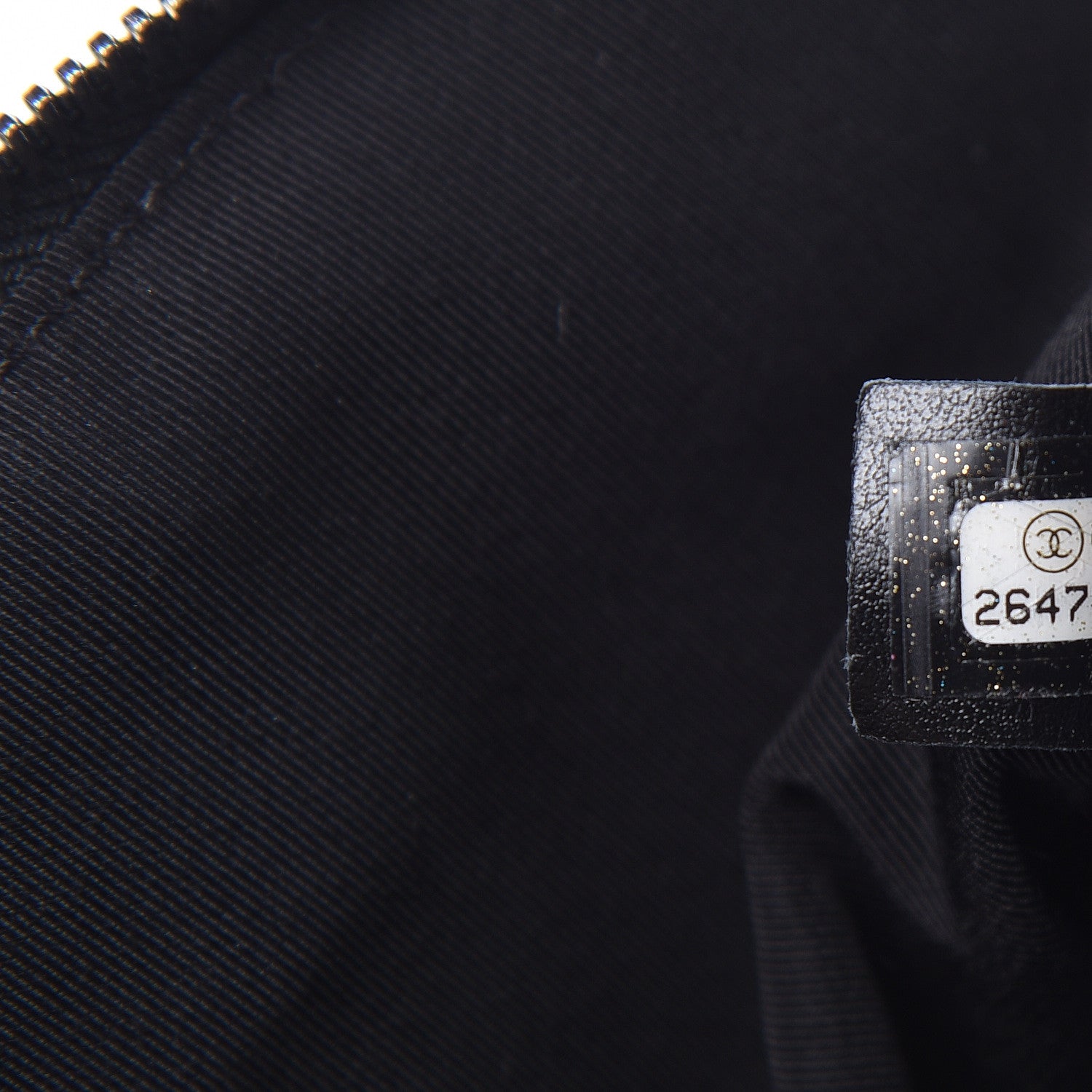Chanel Calfskin Quilted Waist Bag Black 7 of 11