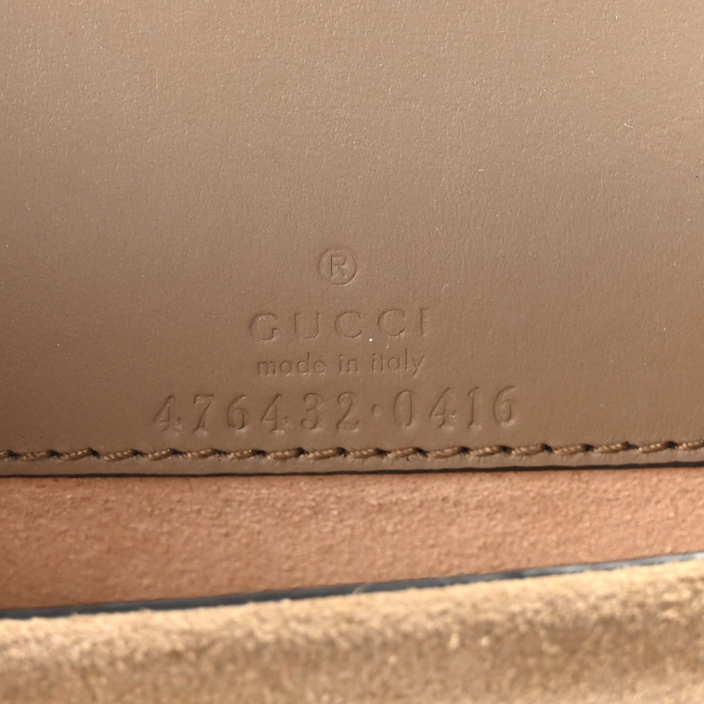 GG Supreme Monogram Super Mini Dionysus Shoulder Bag Taupe