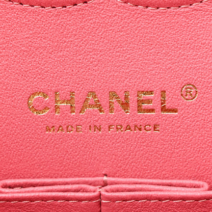 Chanel Caviar Quilted Medium Double Flap Pink 6 of 11
