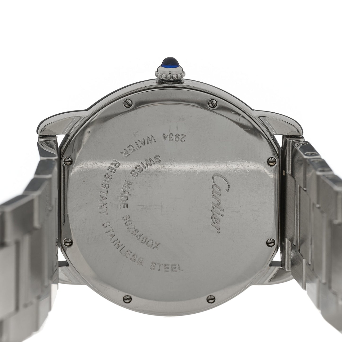 Stainless Steel 36mm Ronde Solo Quartz Watch