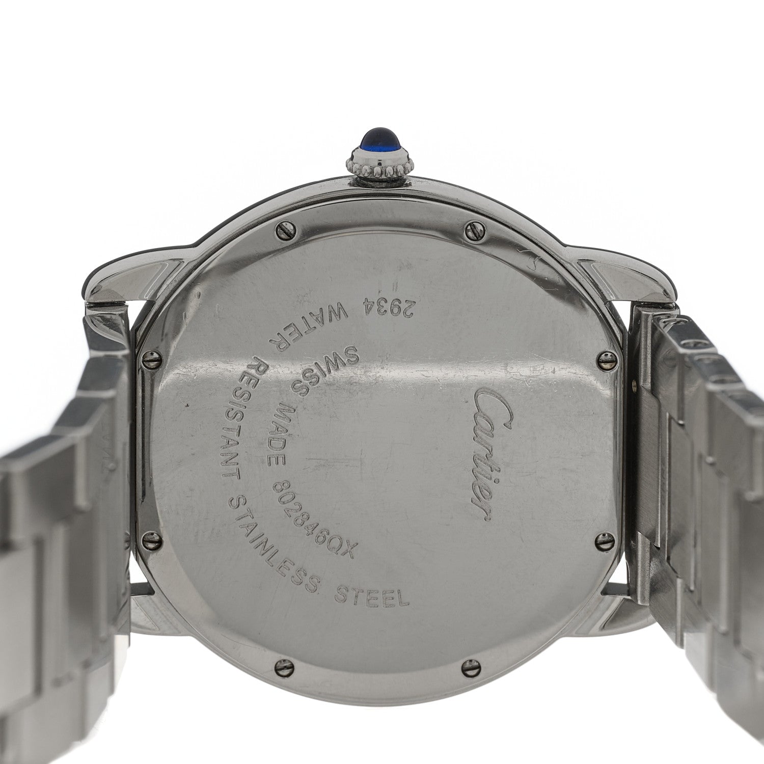 Cartier Stainless Steel 36mm Ronde Solo Quartz Watch 4 of 4