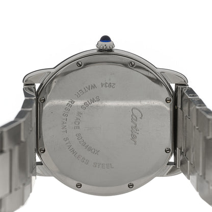 Cartier Stainless Steel 36mm Ronde Solo Quartz Watch 4 of 4