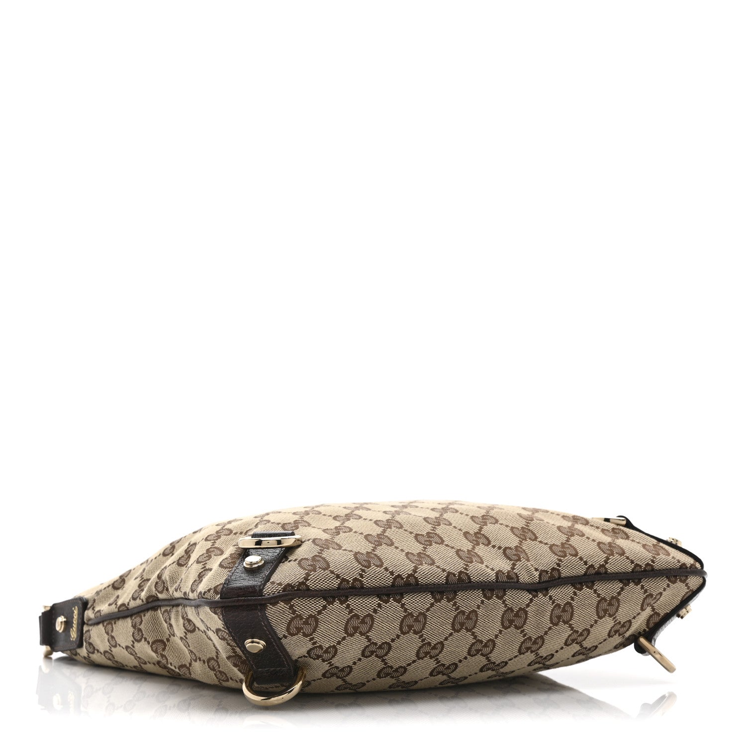 Gucci Monogram Abbey Messenger Bag Dark Brown 4 of 10