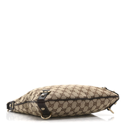 Gucci Monogram Abbey Messenger Bag Dark Brown 4 of 10