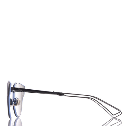 Christian Dior Sculpt Cat Eye Sunglasses Black 2 of 9