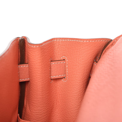 Hermes Taurillon Clemence Kelly Retourne 35 Crevette 13 of 35