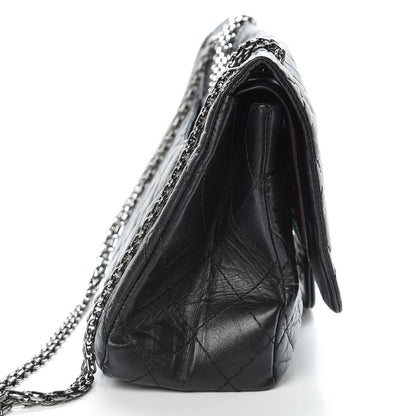 Chanel Aged Calfskin Quilted 2.55 Reissue 227 Flap Black 12 of 17