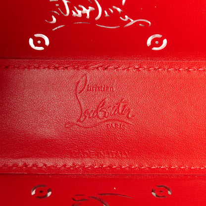 Christian Louboutin Calfskin Loubila Loubinthesky Chain Clutch Leche 6 of 10