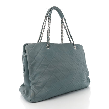 Chanel Caviar Quilted Timeless CC Tote Blue 3 of 15