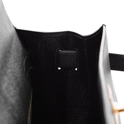 Hermes Epsom Kelly Sellier 32 Black 10 of 33