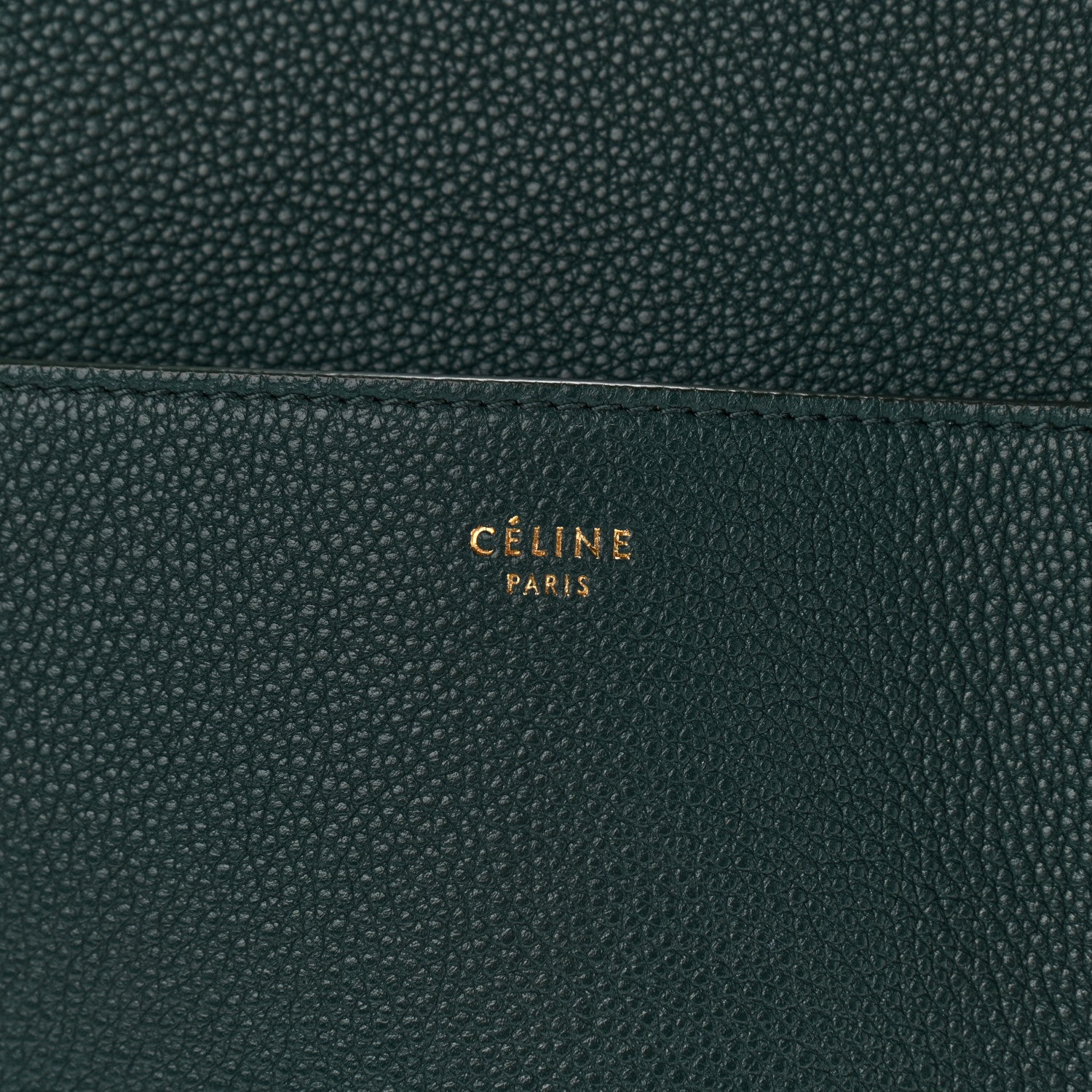 Celine Soft Grained Calfskin Sangle Bucket Bag Amazone 6 of 10
