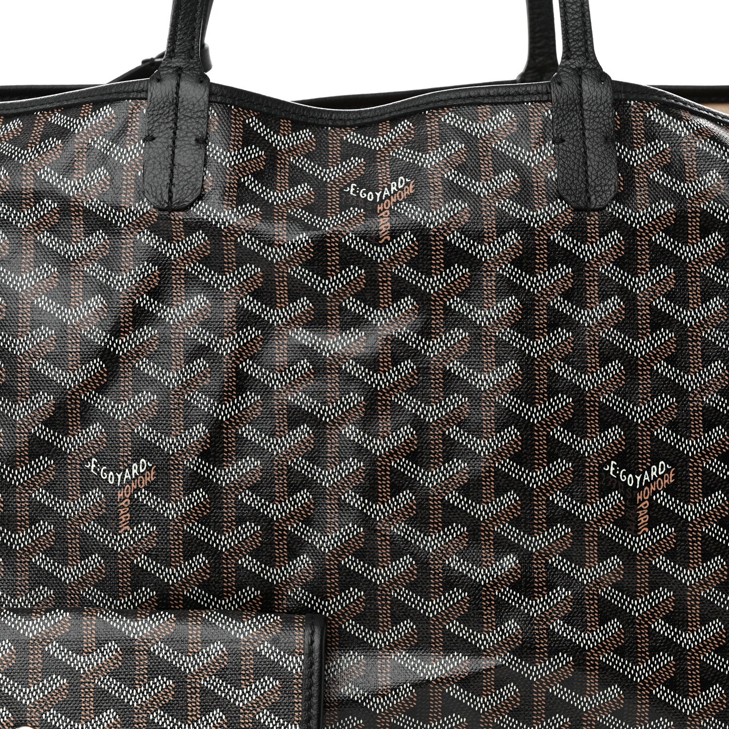 Goyard Goyardine Saint Louis PM Black 8 of 11