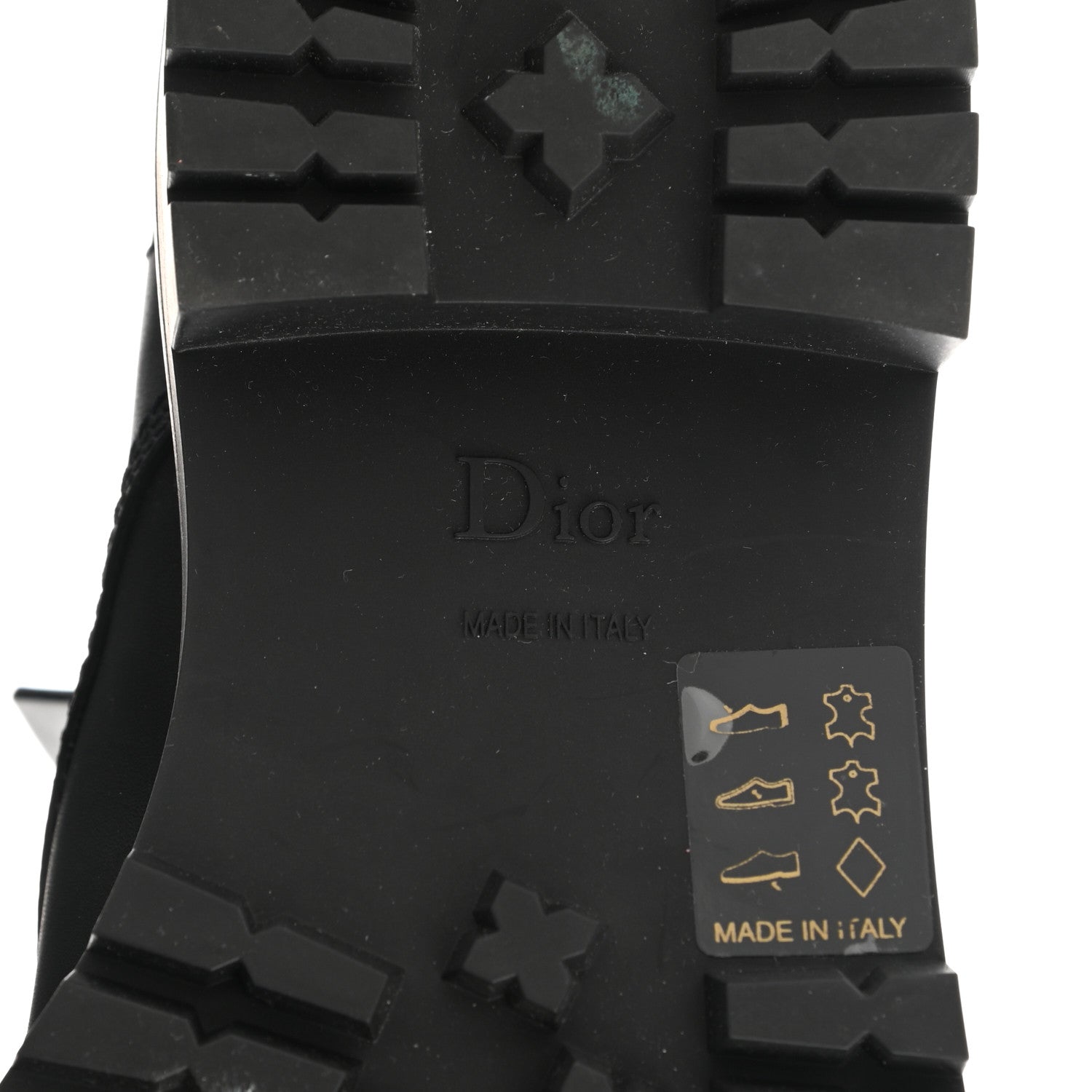 Christian Dior Calfskin Boots 37 Black 6 of 10
