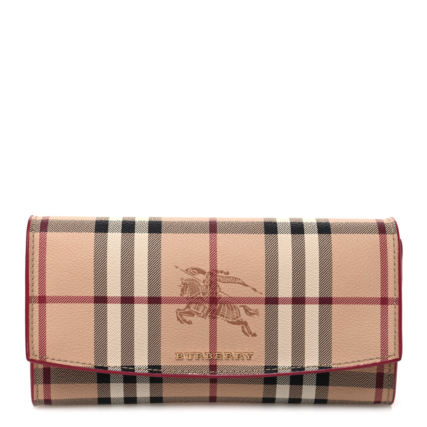Haymarket Check Halton Wallet Pink
