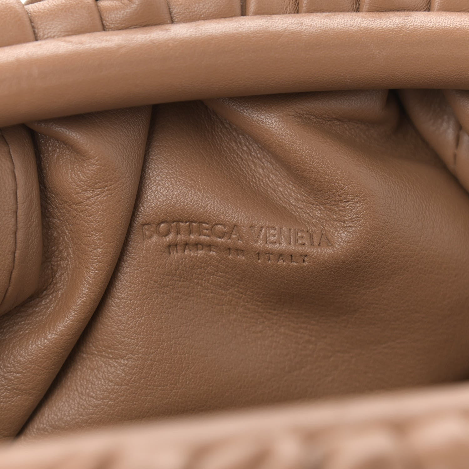 Bottega Veneta Butter Calfskin The Mini Pouch Camel 6 of 10