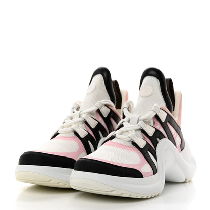 Louis Vuitton Calfskin Technical Nylon LV Archlight Sneaker 40 Rose Clair 3 of 9