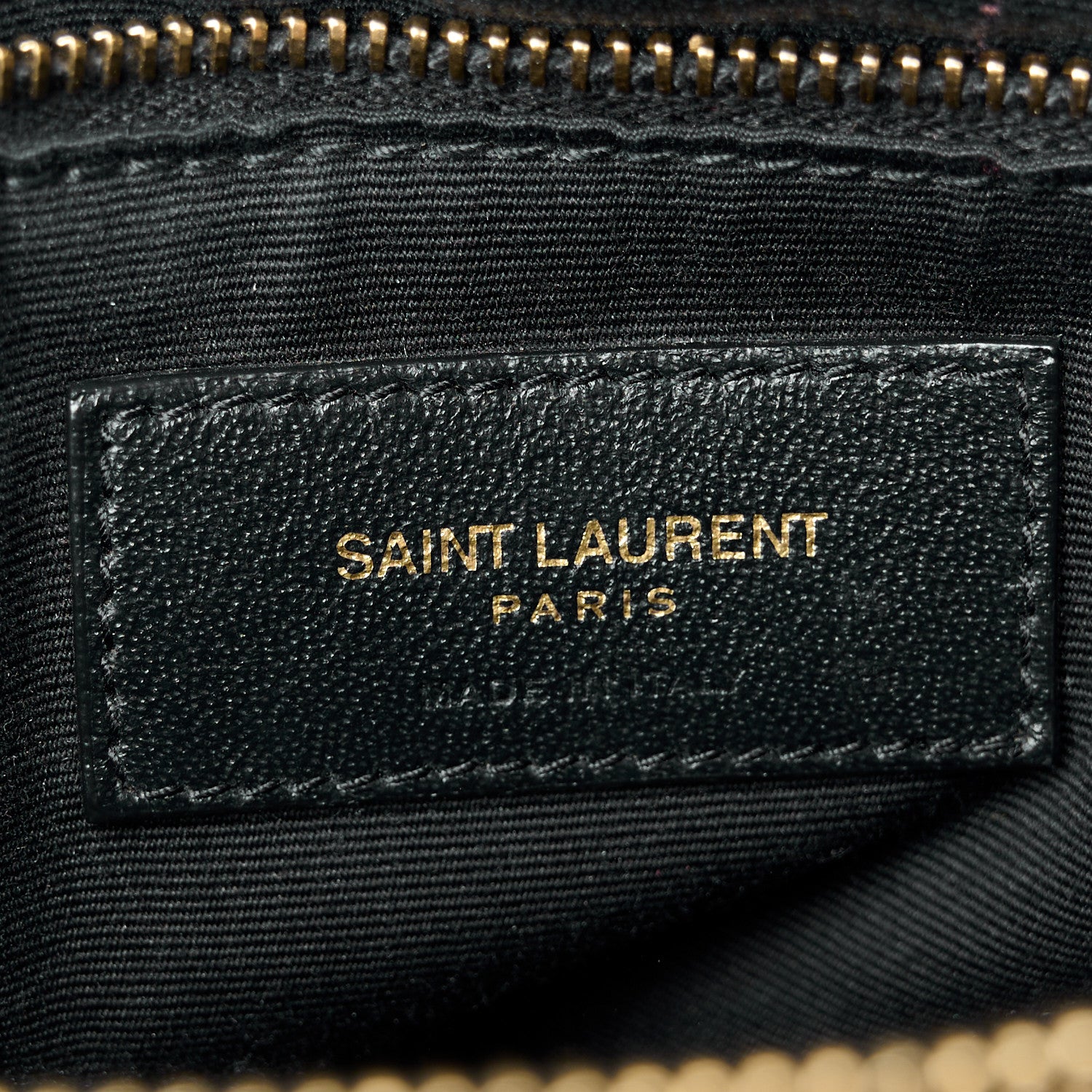 Saint Laurent Calfskin Y Quilted Monogram Large Loulou Chain Satchel Black 7 of 11