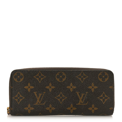 Louis Vuitton Monogram Clemence Wallet Rose Ballerine 1 of 9