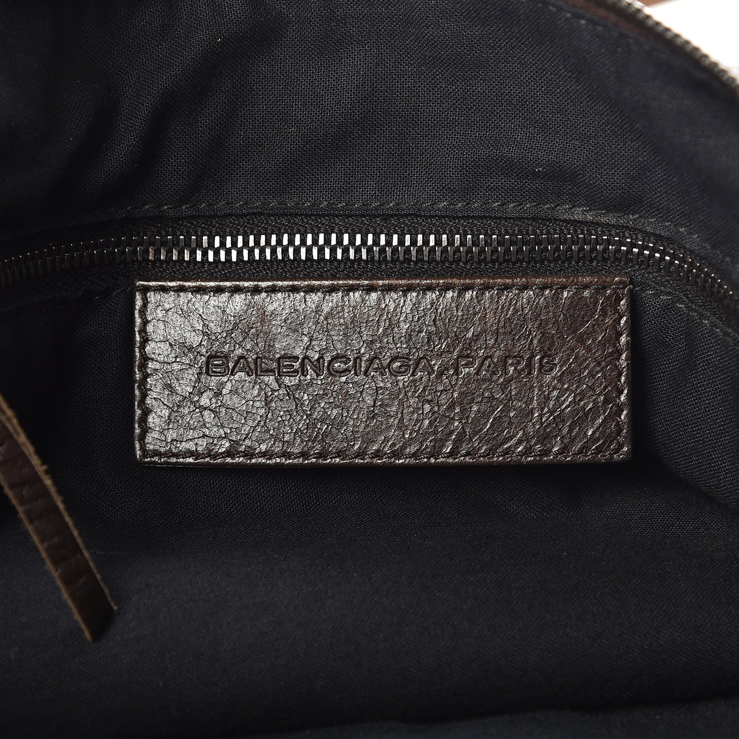Balenciaga Chevre Classic Silver Hardware Mens Day Messenger Brown 6 of 10