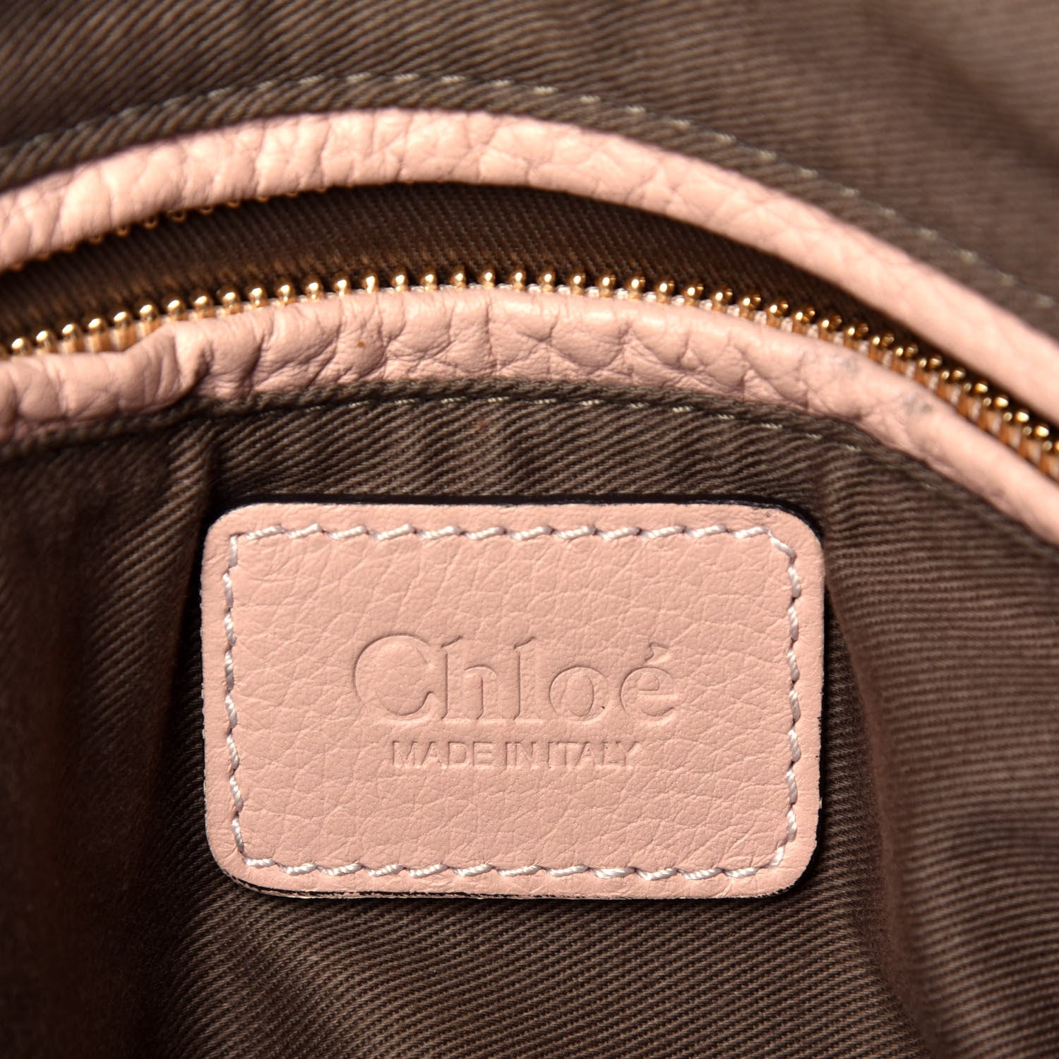 Chloe Calfskin Medium Marcie Satchel Pale Pink 7 of 10