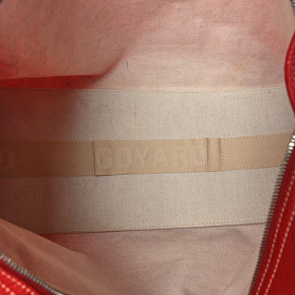 Goyard Goyardine Sac Hardy Pet Carrier PM Red 6 of 9