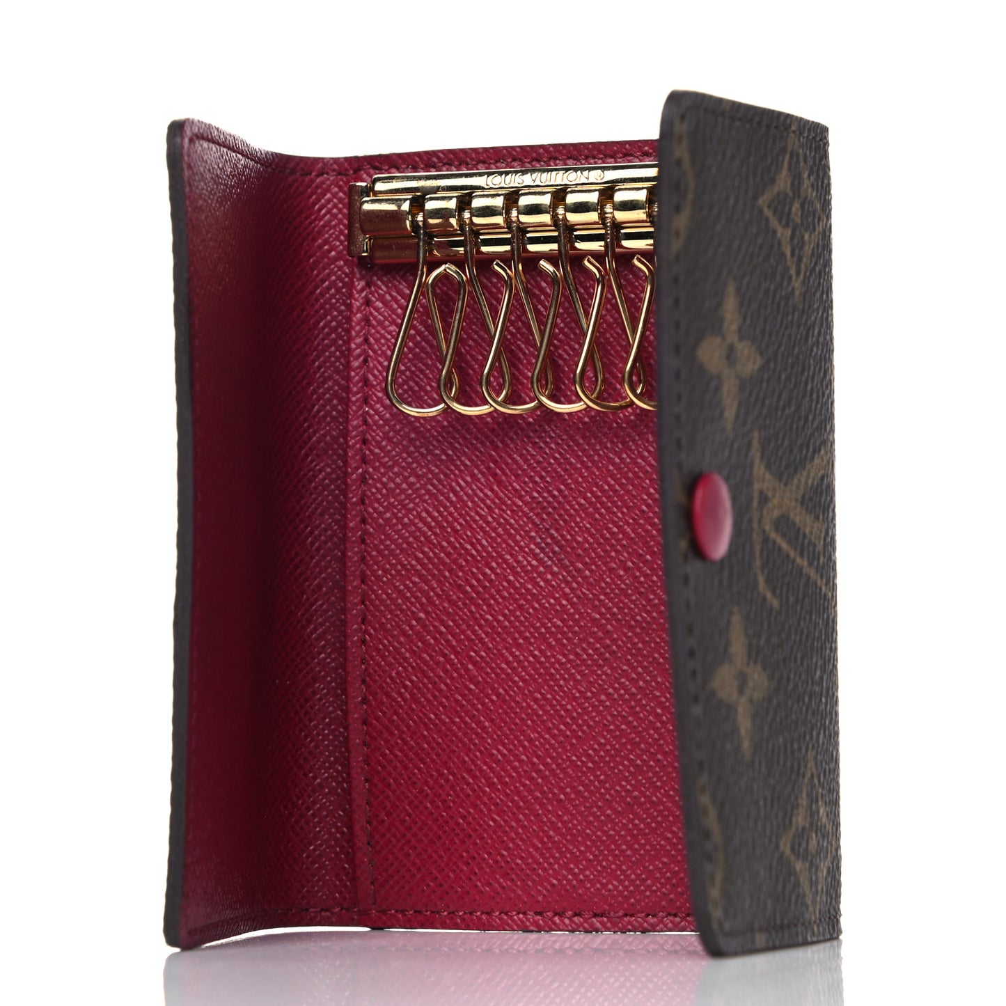 Monogram 6 Key Multicles Holder Fuchsia