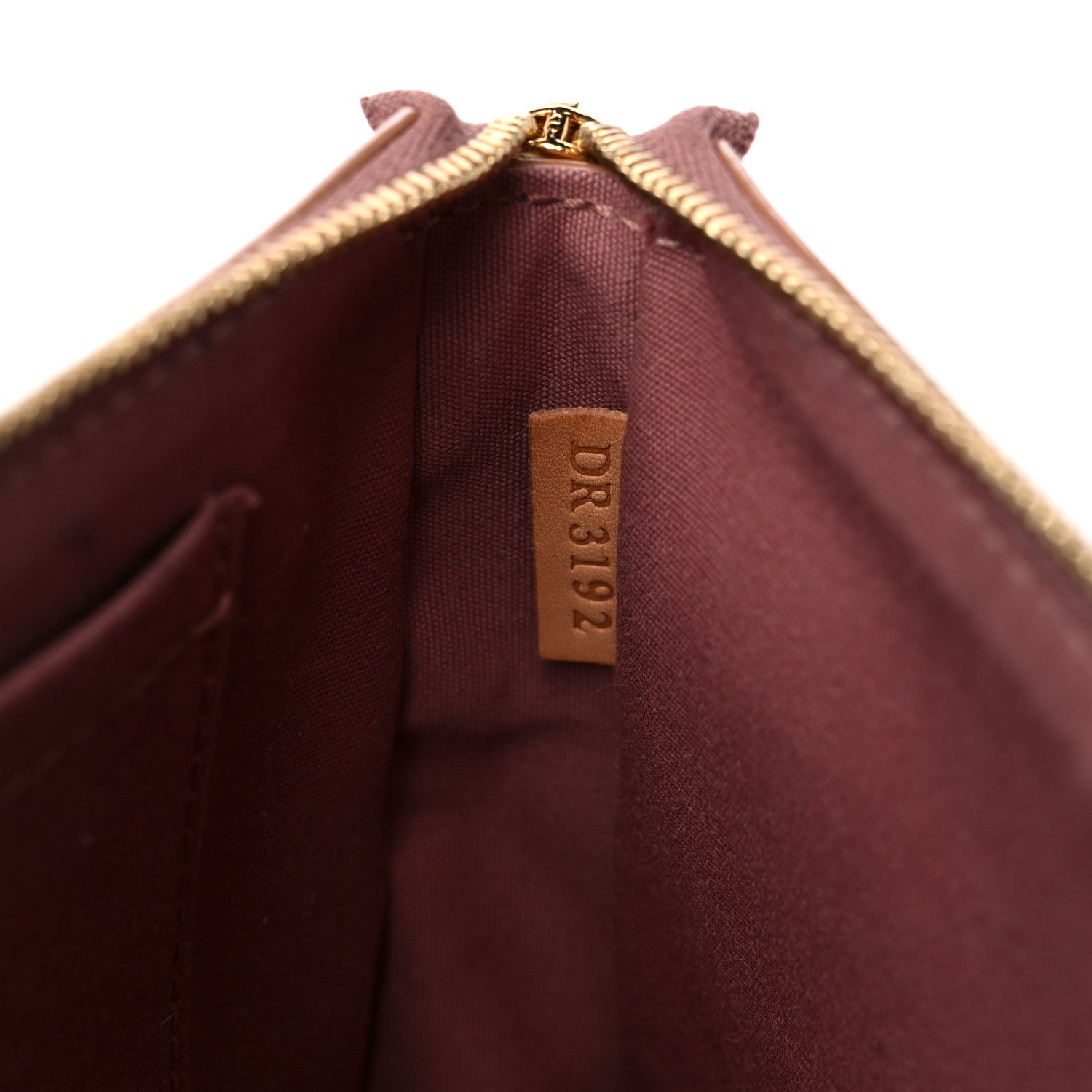 Louis Vuitton Vernis Pochette Accessories NM Rose Velours 7 of 12