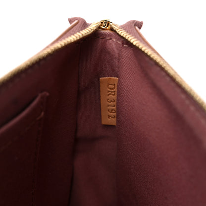 Louis Vuitton Vernis Pochette Accessories NM Rose Velours 7 of 12