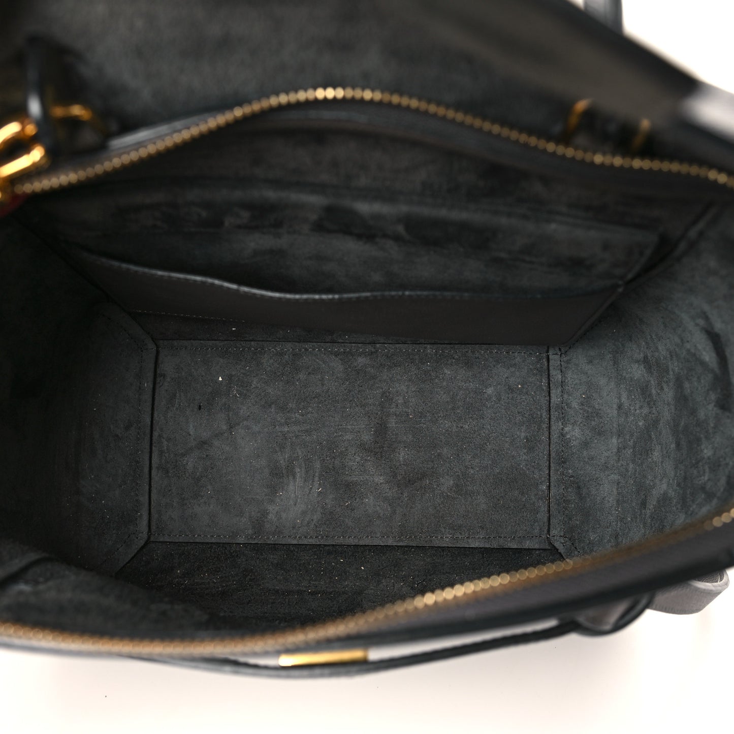 Baby Grained Calfskin Micro Belt Bag Grey