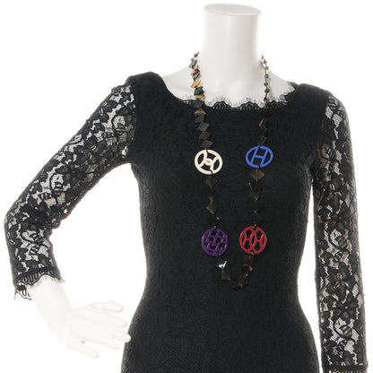 Hermes Buffalo Horn Lacquer Deva Necklace 2 of 7