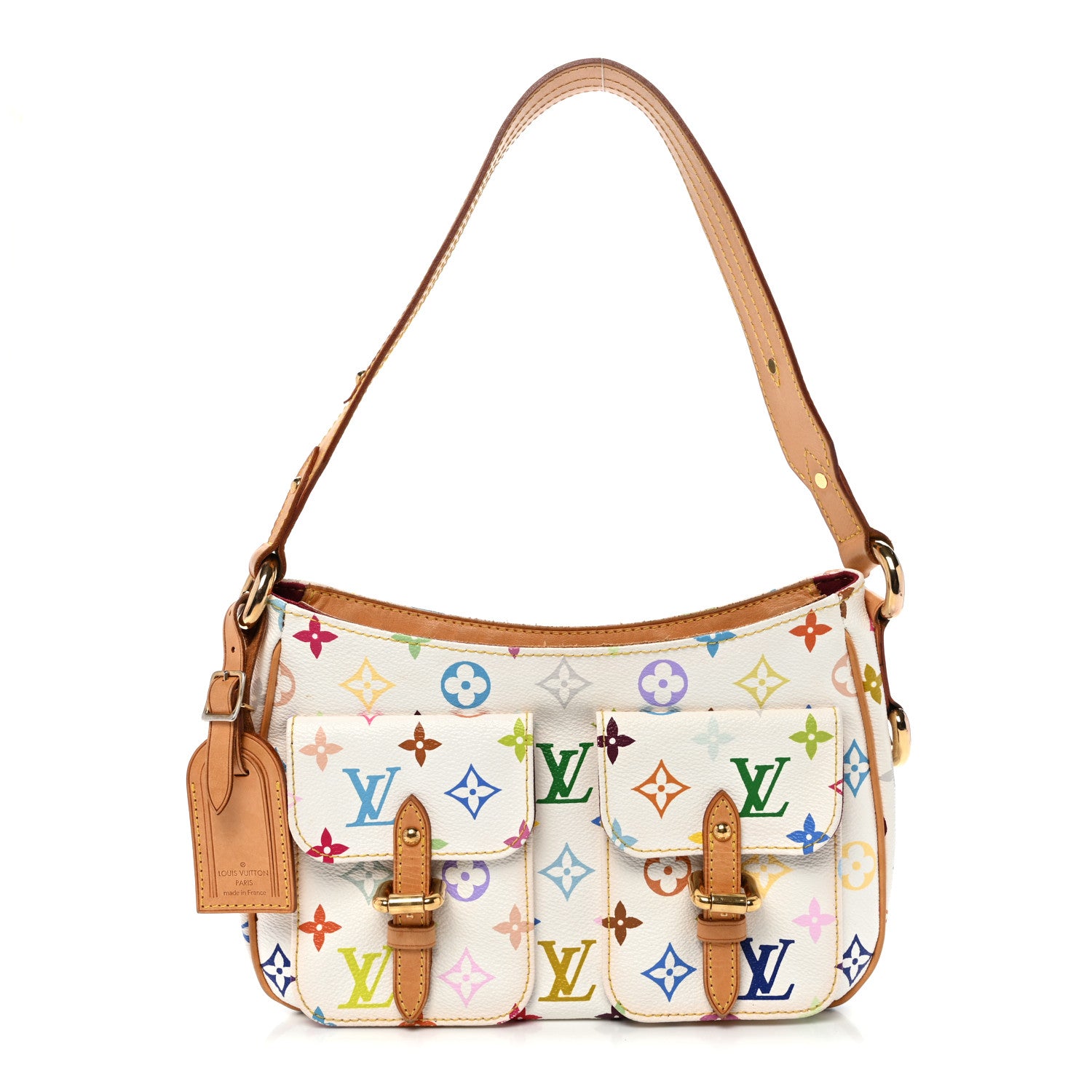 Louis Vuitton Monogram Multicolor Lodge PM White 1 of 9