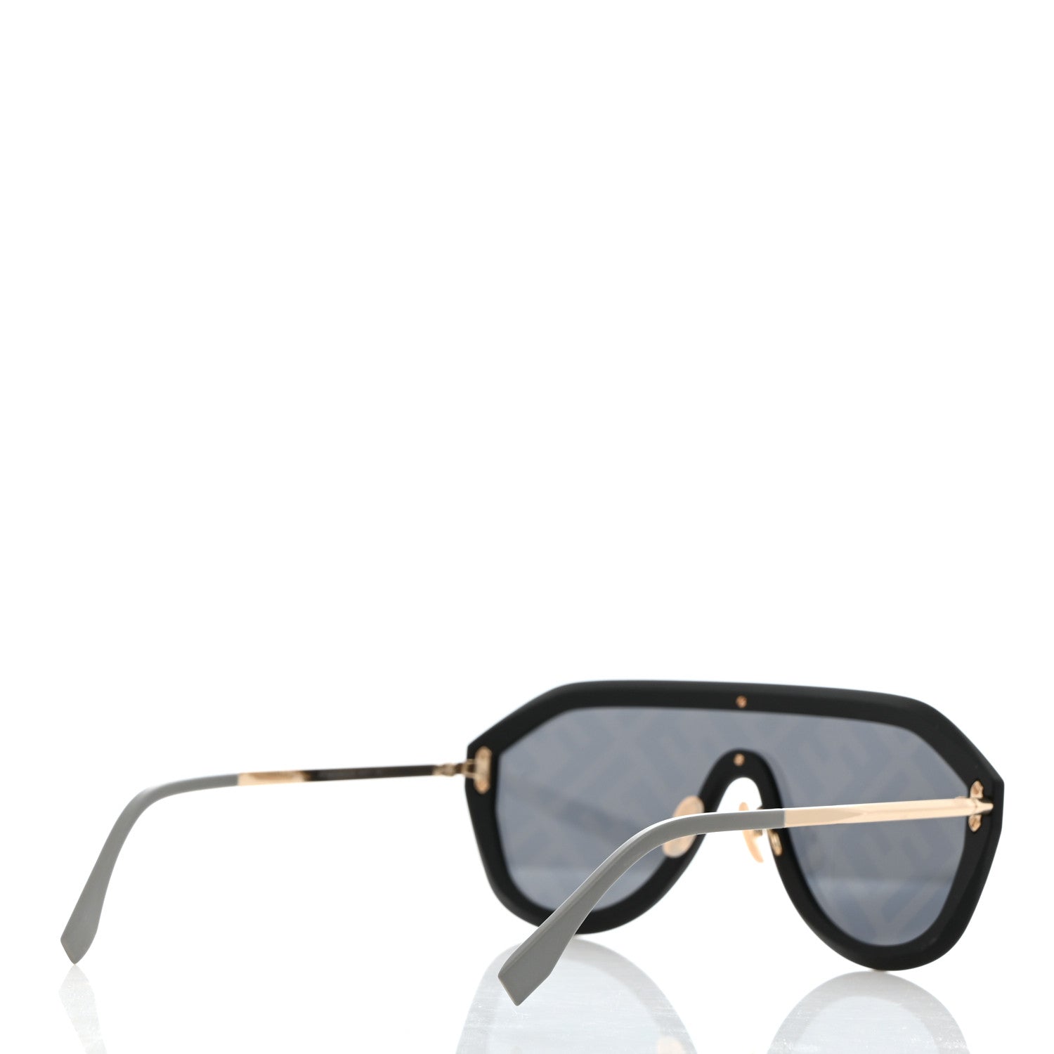 Fendi FF Fabulous Shield Sunglasses FF M0039/G/S Brown 4 of 8