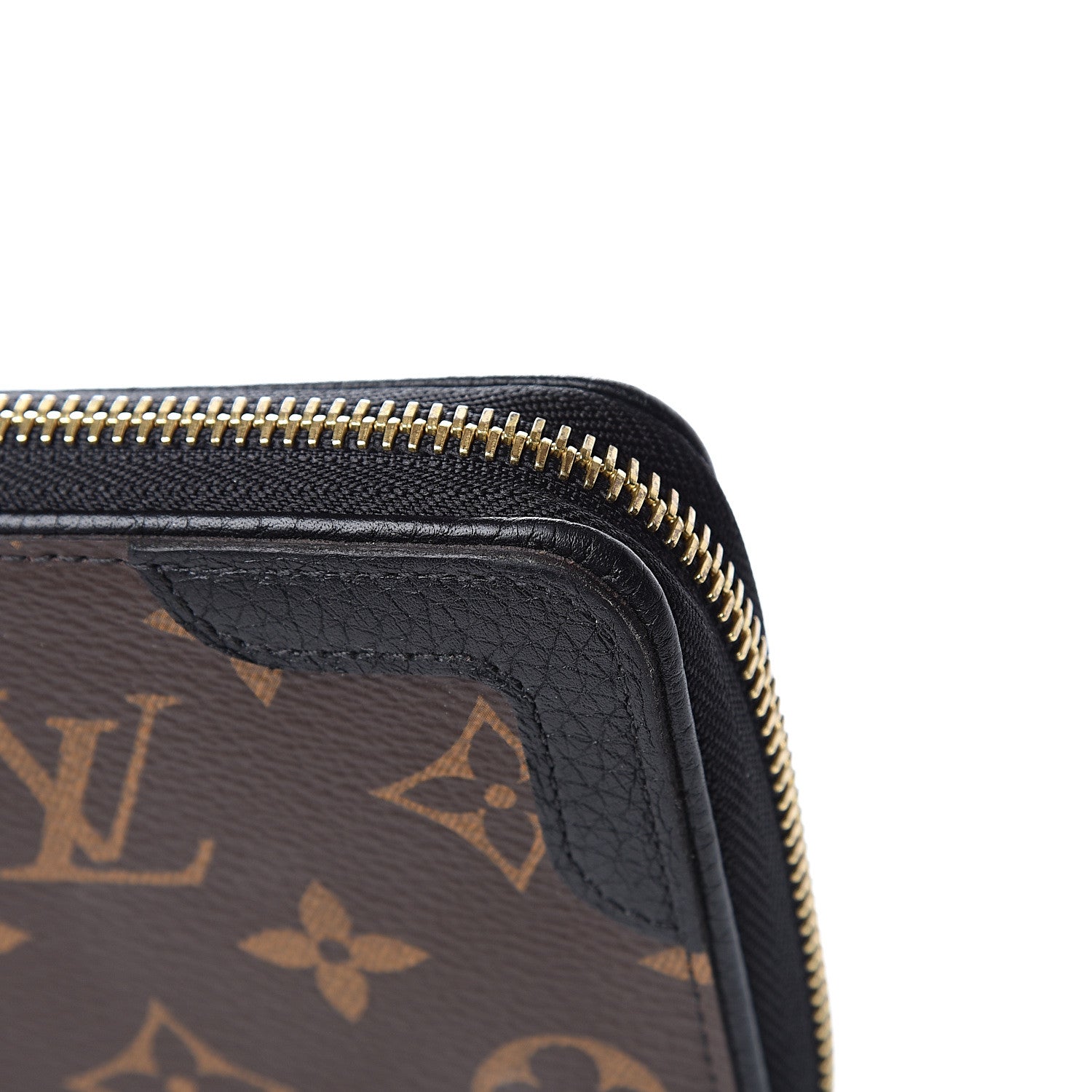 Louis Vuitton Monogram Zippy Retiro Wallet Black 10 of 11