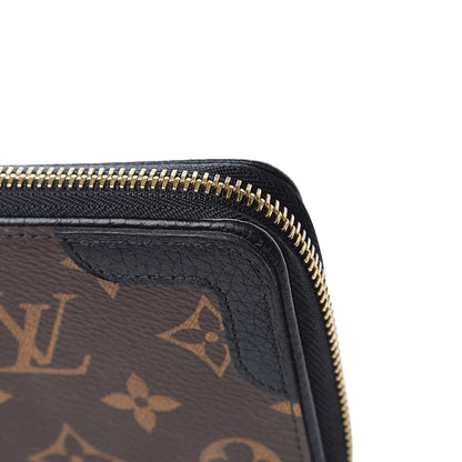Louis Vuitton Monogram Zippy Retiro Wallet Black 10 of 11