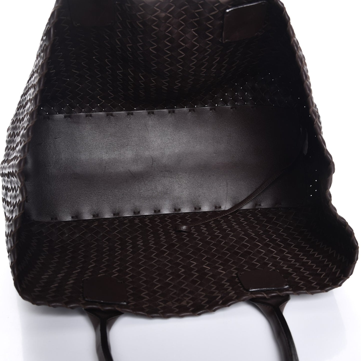Nappa Intrecciato Medium Cabat Ebano