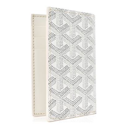 Goyard Goyardine Saint Pierre Card Holder White 3 of 7